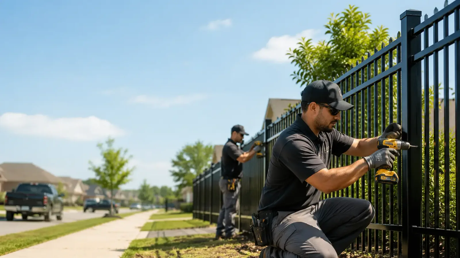 Metal Fence Installation in Homer, MI